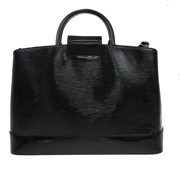 LOUIS VUITTONE Mirabeau GM 2Way Shoulder Hand Bag Epi Electric BK M4034N - Picture 3 of 16